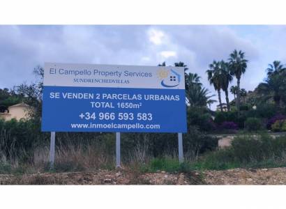 Parcela - Resale - El Campello - La Almadraba-Coveta Fumà-Amerador