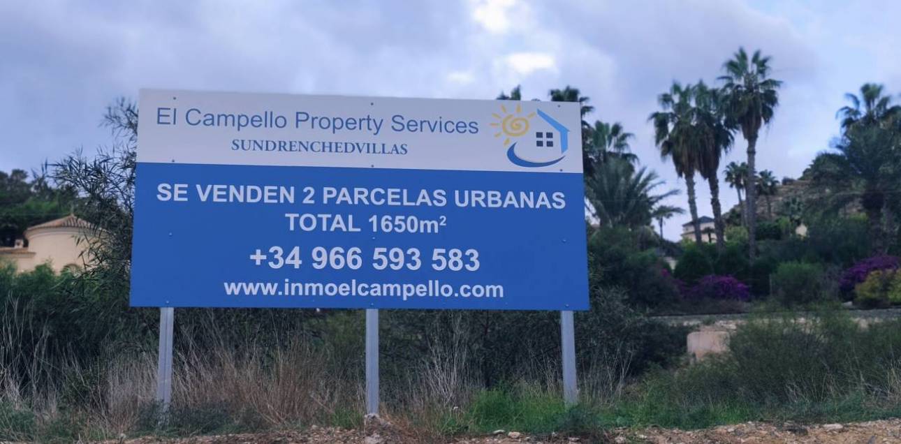 Resale - Parcela - El Campello - La Almadraba-Coveta Fumà-Amerador