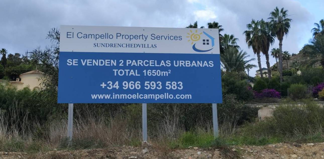 Resale - Parcela - El Campello - La Almadraba-Coveta Fumà-Amerador